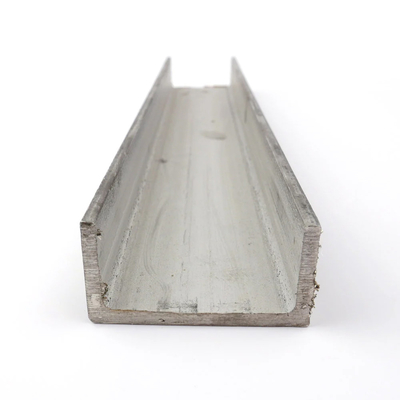 High Precision MS U Channel Steel 100*50*5mm Mild SS Steel C Channels with TSHS/2B Finish