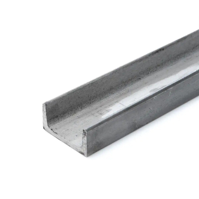 High Precision MS U Channel Steel 100*50*5mm Mild SS Steel C Channels with TSHS/2B Finish