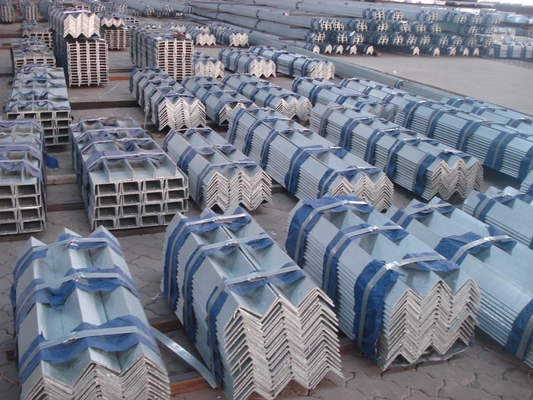 Customized Size 50*50*3 50*50*4mm Equal Stainless Steel L Mild Angle Hot Rolled Structural Steel Angles