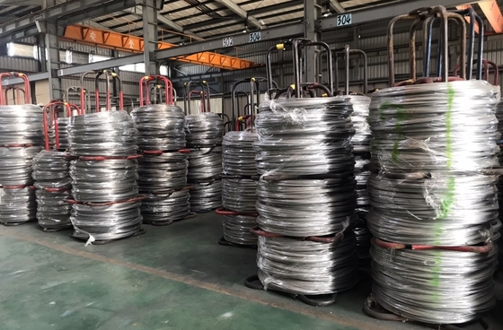 JIS High Strength 430 Grade Stainless Steel Wire 0.8mm PVC Coated Stainless Steel Wire Rope