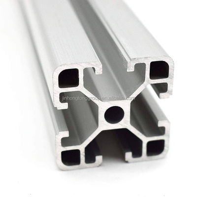 Customized Size 4040 Aluminium Extrusion 40*40 Aluminum Profiles 4040 V Slot Brushed Aluminum Profile