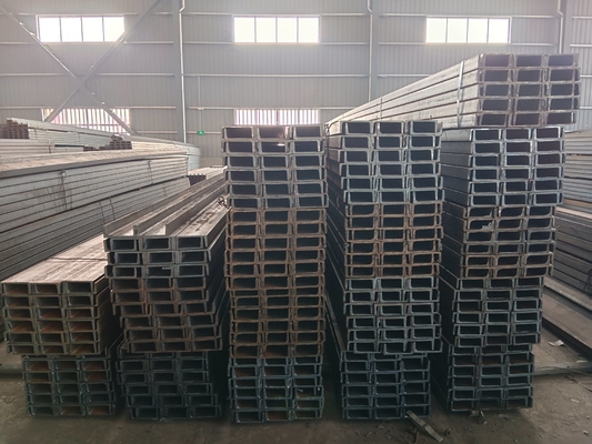 New Material ZN AL MG 275G C profile low price channel steel price u channels prices structural steel rail