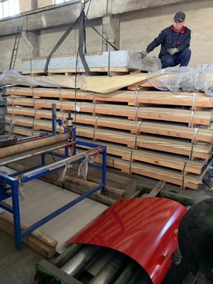 Colored Aluminum Sheet Plate Customizable Steel Plate with Cutting Bending Welding Punching Services ANSI Standard
