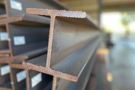 Construction Material House Structural Carbon Steel Beam Hot Rolled 10 X 10 6m Mild Steel H I Section Beam