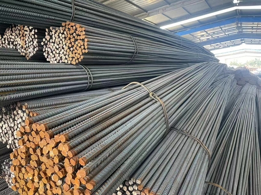 Factory mass production used on construction sites or in large industries carbon steel rebar