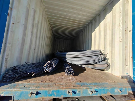 Factory mass production used on construction sites or in large industries carbon steel rebar