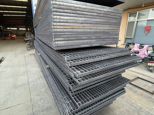 Walkway Steel Grating Platform Steel Galvanized Metal Grid Plate Steel Grating with Twist Bar Accept Customization Grating