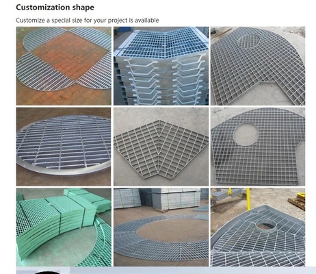 Factory price Q235 25mm 30mm 32mm 40mm building materials galvanized steel grating for platform
