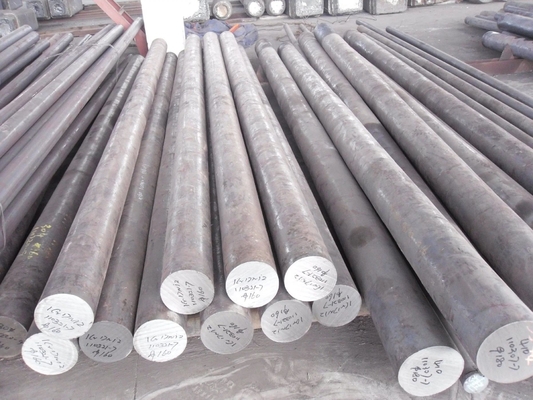 Hot rolled carbon steel round bars in sizes 30mm to 50mm, available in Q245, Q345, A36, S235JR, S355JR, and S275JR grades.