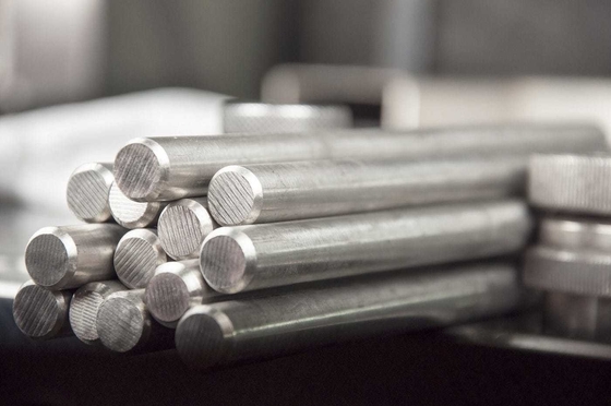 Hot rolled carbon steel round bars in sizes 30mm to 50mm, available in Q245, Q345, A36, S235JR, S355JR, and S275JR grades.