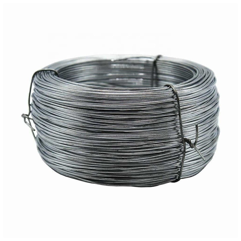 Galvanized Zinc Bwg 16 20 Iron Heavy Duty Metal Gi Steel Rebar Tying Wire Nylon Coated Binding Wire for Building Materials