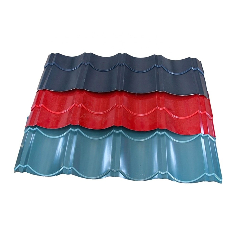 AISI/ASTM/JIS/EN/GB Standard Ppgl Color Coated Galvanized Steel Roof Sheet for Customized Width Gray Color Roofing
