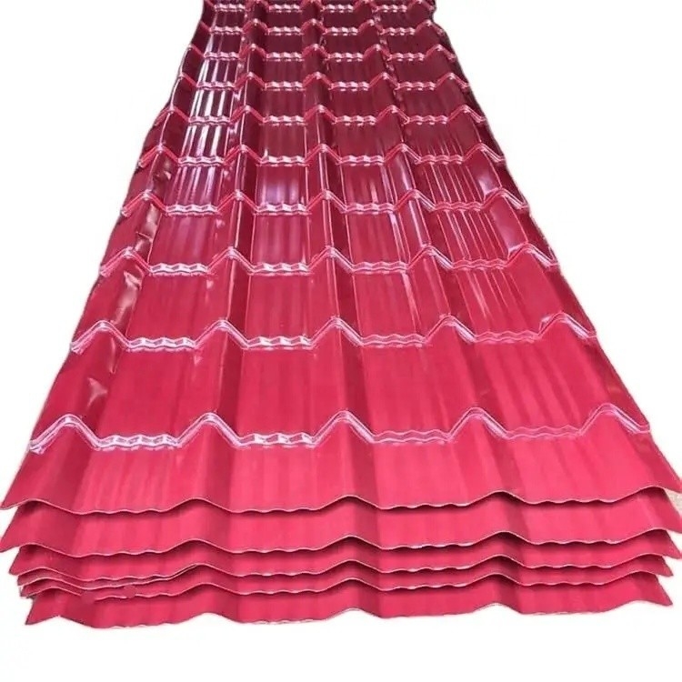 Prepainted Roof Corrugate Tolerance ±1% Packages Standard Seaworth Packing Ral 5001 Color Coated Corrugated Roofing Sheets