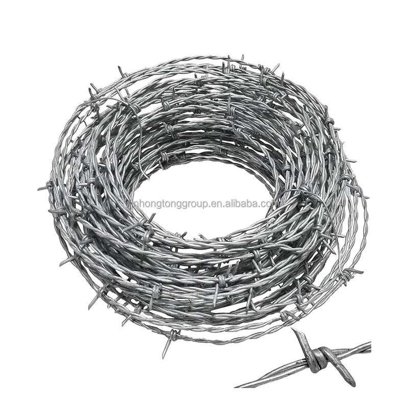 17 Years Experience 12 Gauge Wire Hot Dip Galvanized Thorn Rope Barbed Wire for Security Projects
