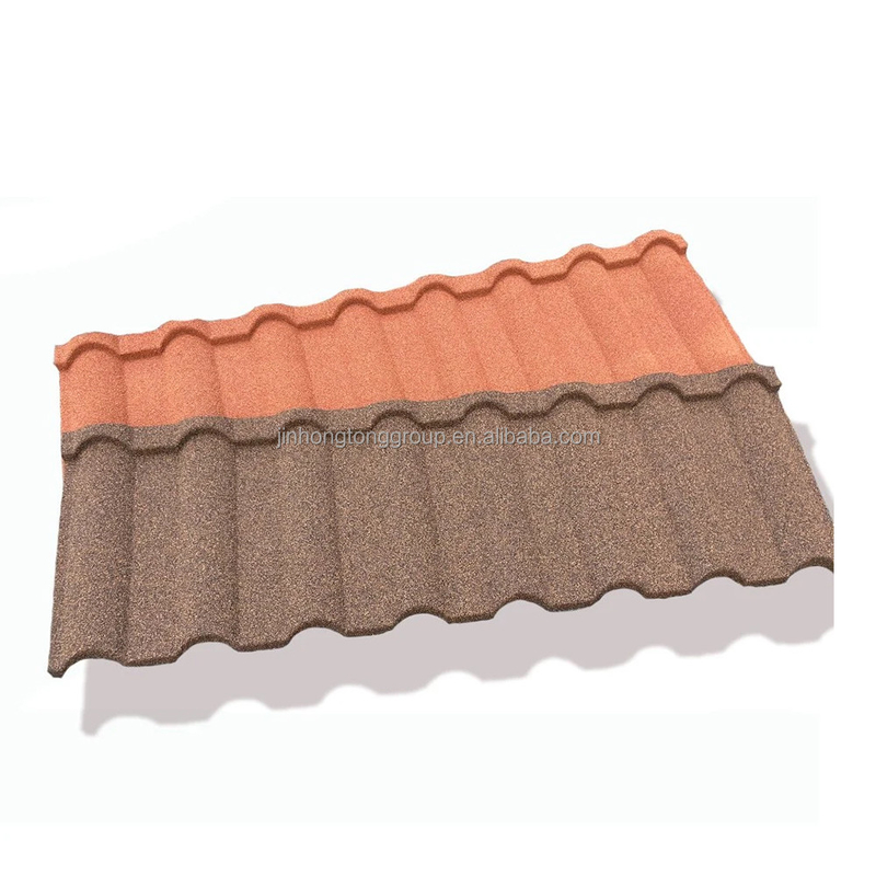 Custom Length Hard Stone Coated Roofing Tile Hardness and Durability for Optimal Performance