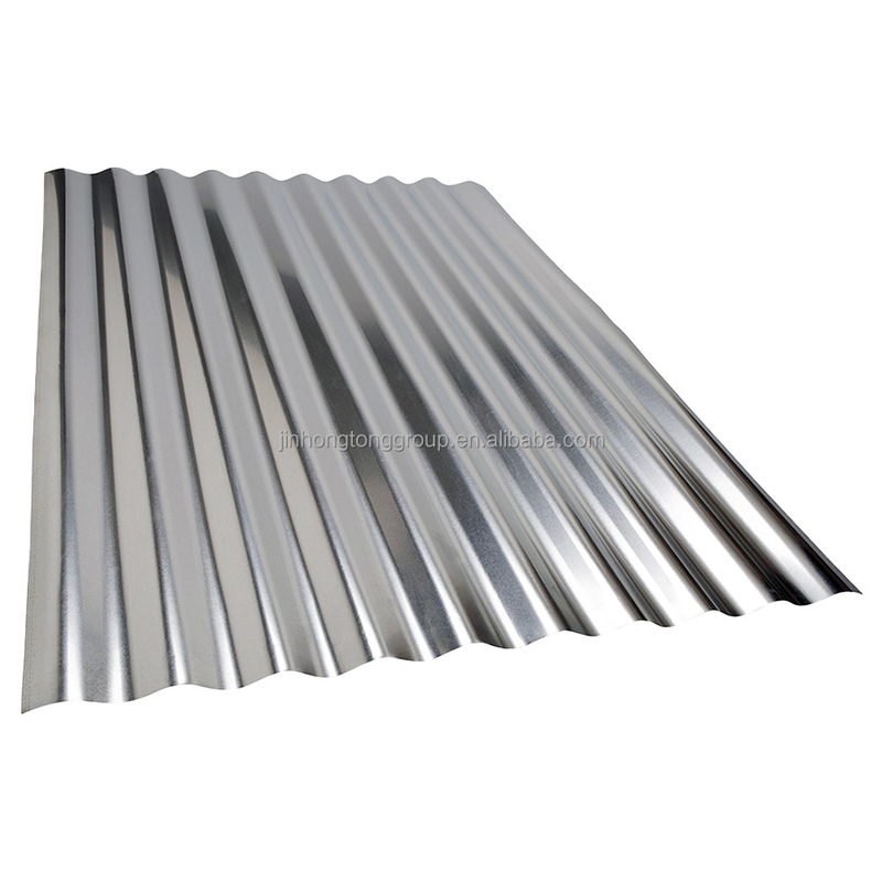 Decoiling Processing Service for Couvert Plastic Corrugated Galvanized Steel Sheets 1400-1799mm Length Gi Roofing Sheets