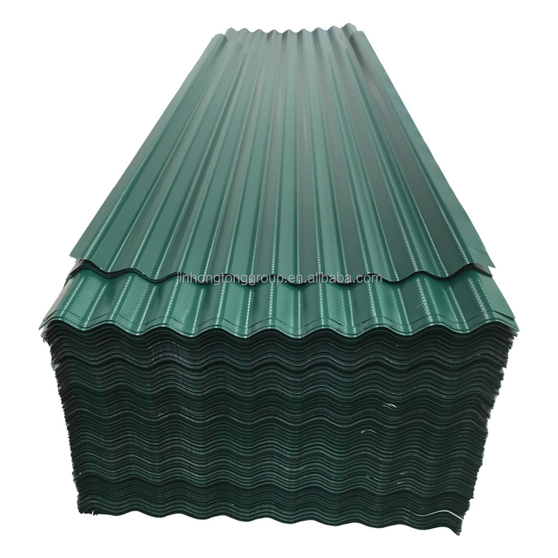 Widely Used Corrugated Plastic Sheets 4*8 PPGI PPGL Roofing Corrugated Sheet Color Coated Galvanized Standard DIN