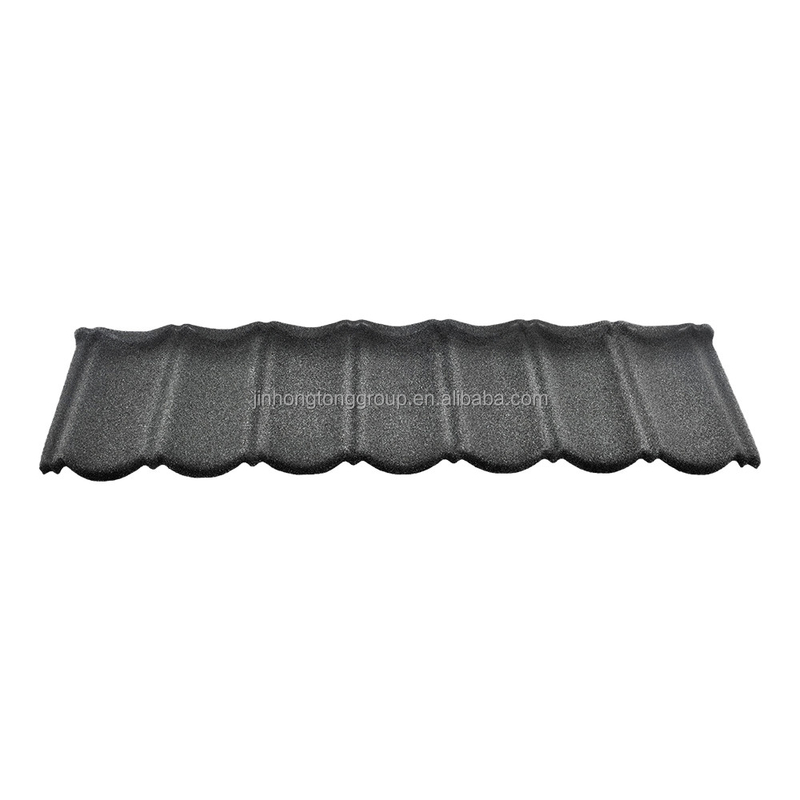Customized Colors Stone Coated Metal Roofing Sheets with High Corrosion Resistance and Long Span Roofing