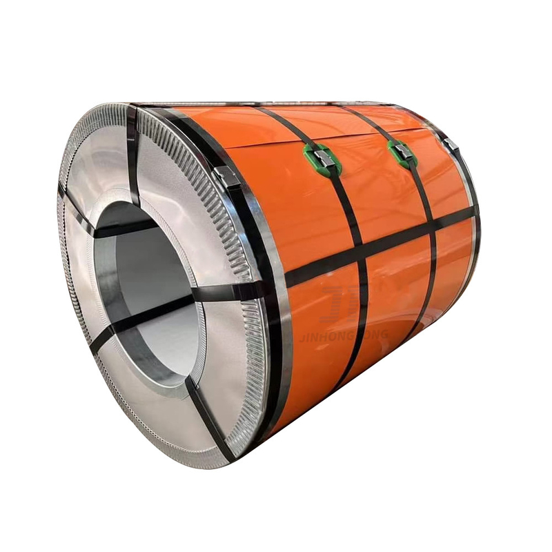 Q235B Prepainted Galvanized Iron PVDF Paint Layer PPGI PPGL Coil Color Coated Galvanized Steel Coil with Customized Length
