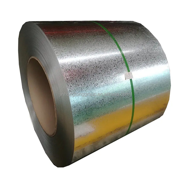 Hot Dipped Zinc Coated Galvanized Steel Coil Zero Spangle Skin Pass Yes Minimum Spangle Regular Spangle Big Spangle