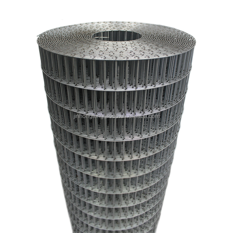Plain Weave 6x6 4x4 8x8 Green PVC Concrete Reinforcing Welded Wire Mesh Roll in Roll with Roll
