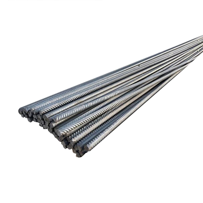 HRB400 HRB335 Steel Rebar D10 D12 D16 D20 Round Deformed Bar Length 6m 8M 9m 12M for Concrete Reinforcement