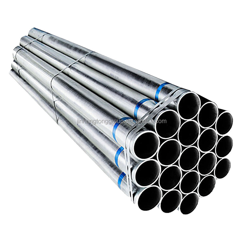 Gas Delivery Solutions Non-oiled MS PreGalvanized 20 and 45 Hollow GI Pipes with Hot-Dipped Galvanized Round Steel Pipe