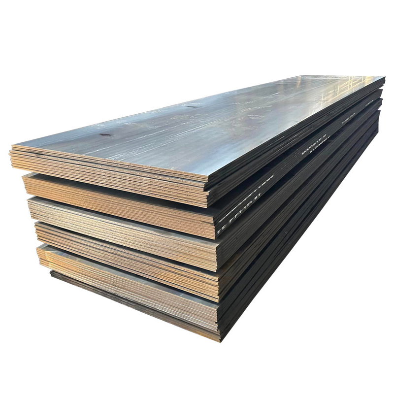Customized Coil Weight Hot Rolled Carbon Steel Sheet / Steel Plate/MS Sheet for 0.8-300mm Thickness and 5-10 Ton