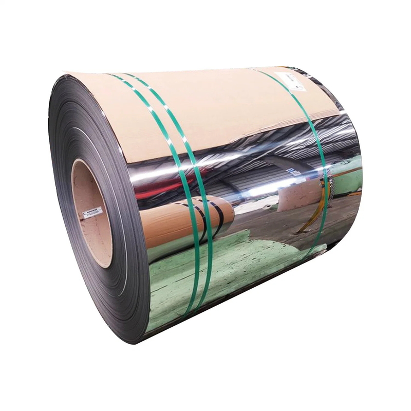 201 202 301L 304 SS Coil 2B BA HL 8K Surface Finish Cold Rolled Stainless Steel Coil with and Food Grade Certification