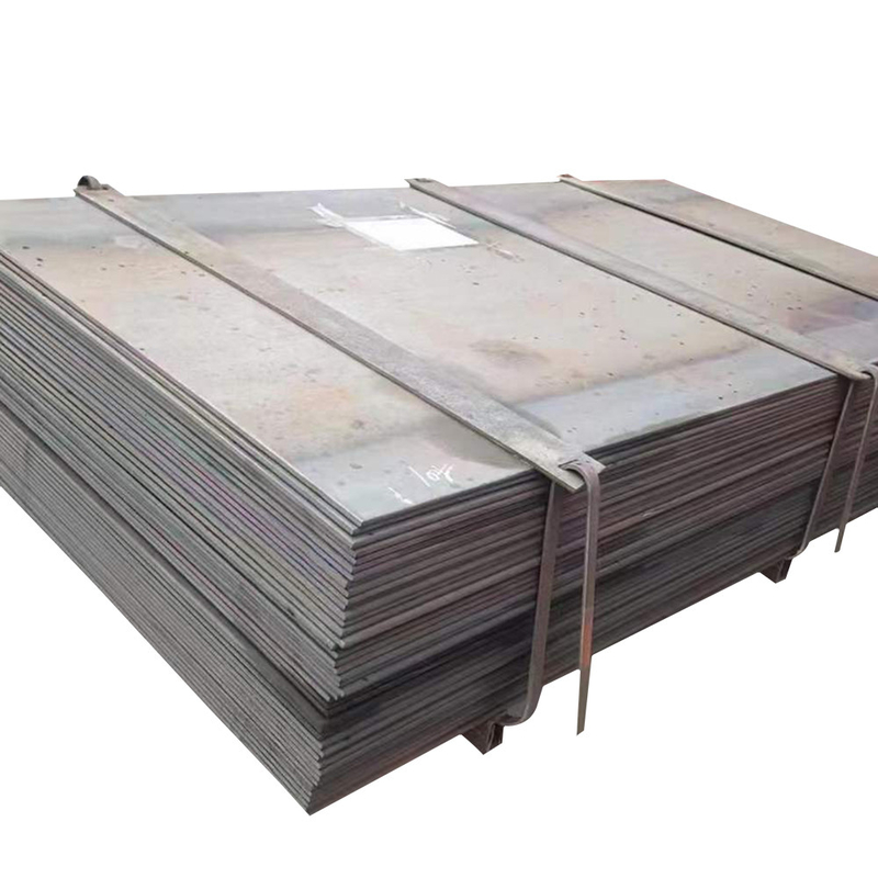ISO9001 Certified Large Inventory of Q355 SS400 Q195 Carbon Steel Plate for Construction and Pipe Making
