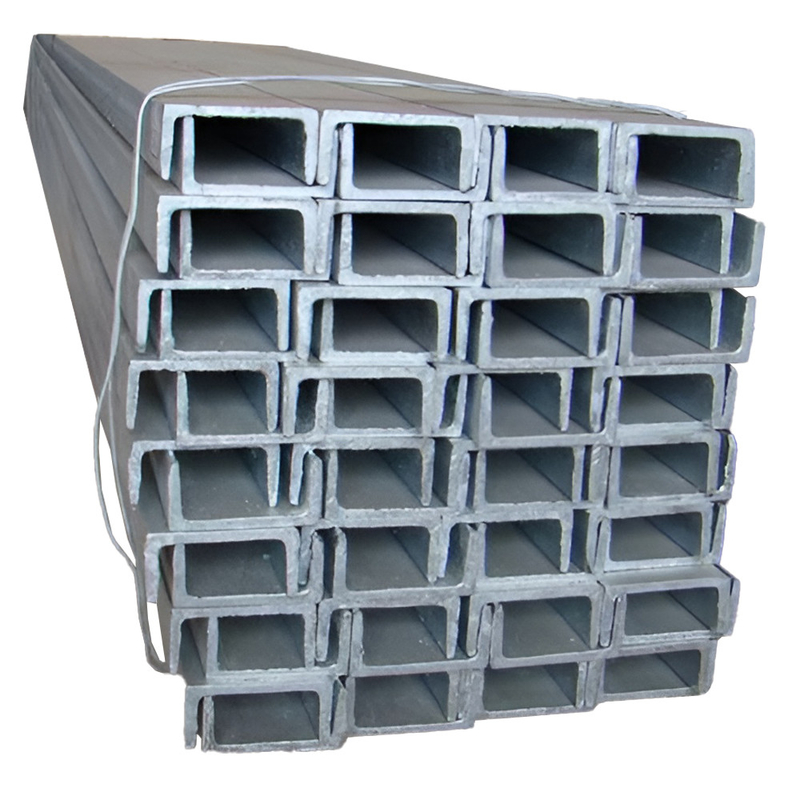 Non-Alloy U-Shaped Steel for Construction and Mechanical Carbon Structural Not Perforated JIS G3101 SS400 SS540