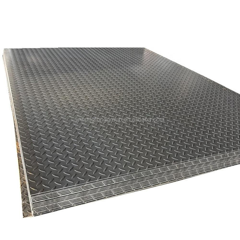 Decoiling Processing Service Hot Rolled Steel Checkered Plate for Flat Sheet Coil and Processing