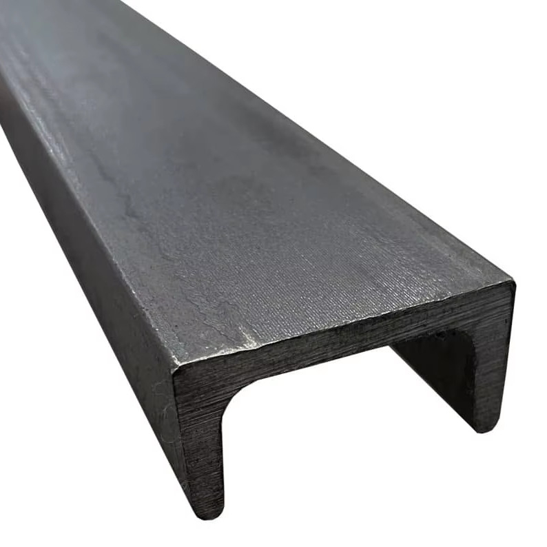 Q235 Q345 SS400 Material U-Channel Carbon Steel 0.8mm-3.0mm Thickness 100% Tested Tolerance ±1% for Supporting System
