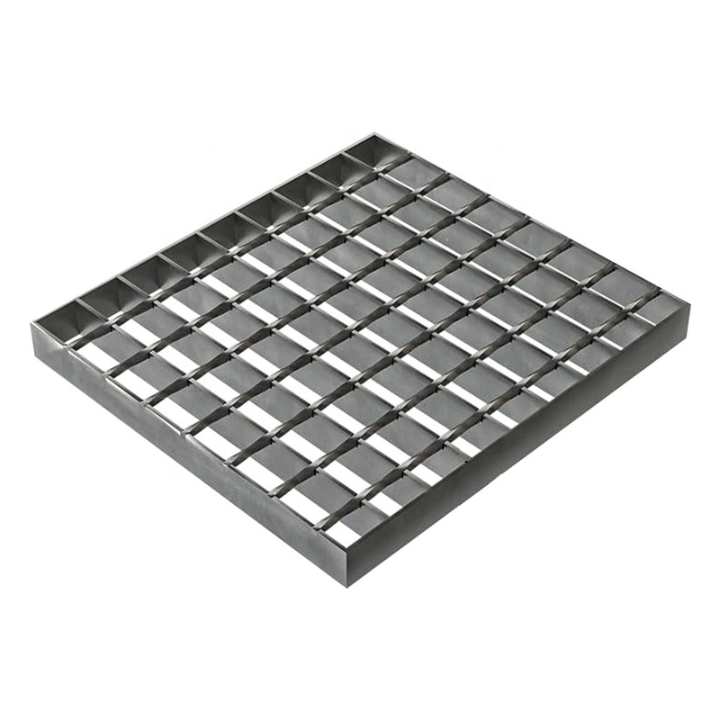 Hot dipped Galvanized carbon Steel Grating For walkway platform Foot Plate With Cheap Price Costs